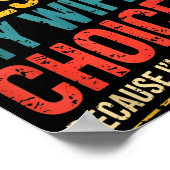 Funny Groovy Dad Joke Quote For Husband Fathers Da ポスター (角)