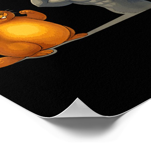 Funny Groundhog Day  ポスター (角)