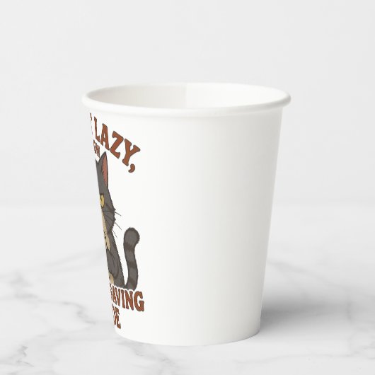 Funny Grumpy Cat Paper Cup Wrap 紙コップ (左)