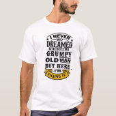 Funny Grumpy Old Man Tシャツ (正面)