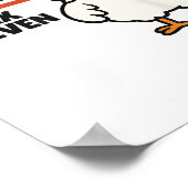Funny Guess What Chicken 67 Six Seven Meme  ポスター (角)