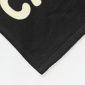 Funny Guess What_ Chicken Butt! Graphic Design フリースブランケット (角)