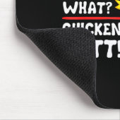 Funny Guess What_ Chicken Butt! Graphic Design  マウスパッド (コーナー)