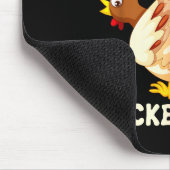 Funny Guess What_ Chicken Butt! Graphic Design  マウスパッド (コーナー)