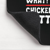Funny Guess What_ Chicken Butt! Graphic Design  マウスパッド (コーナー)