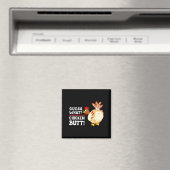 Funny Guess What_ Chicken Butt! Graphic Design  マグネット (インサイチュ (食洗機))
