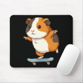 Funny Guinea G Skater Skateboard Ballerina Zoo Boy マウスパッド (マウス)