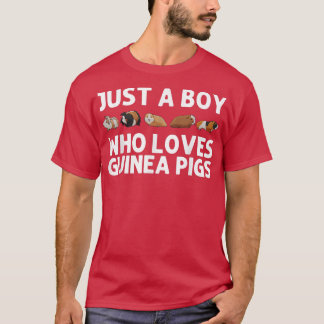 Funny Guinea Pig Art For Boys Kids Rodent Animal G Tシャツ