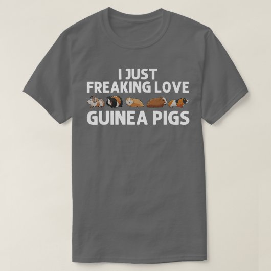 Funny Guinea Pig Art For Men Women Rodent Animal G Tシャツ (デザイン正面)