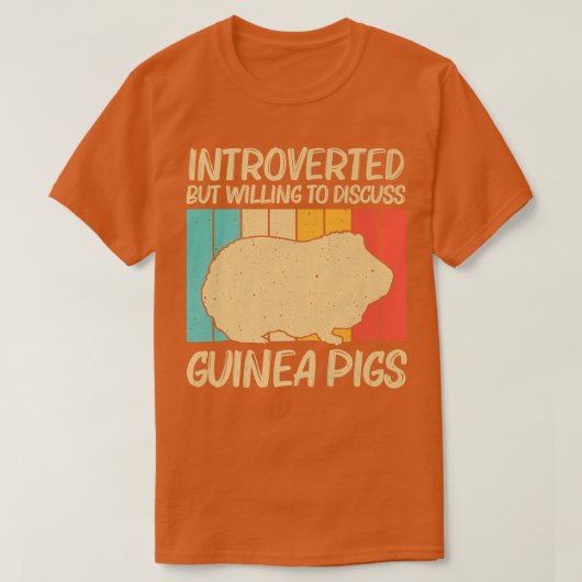 Funny Guinea Pig For Men Women Potato Pet Lover Fl Tシャツ (デザイン正面)