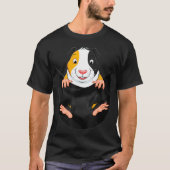 Funny Guinea Pig in Your Pocket  (2) Tシャツ (正面)