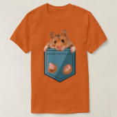 Funny Guinea Pig in Your Pocket  Tシャツ (デザイン正面)