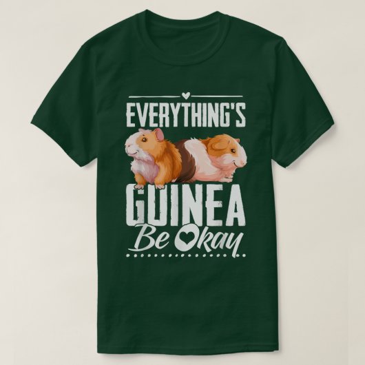 Funny Guinea Pig Lover Graphic For Women And Men G Tシャツ (デザイン正面)