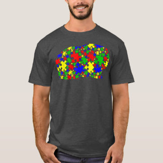 Funny Guinea pig Puzzle Animals Lover Autism Aware Tシャツ