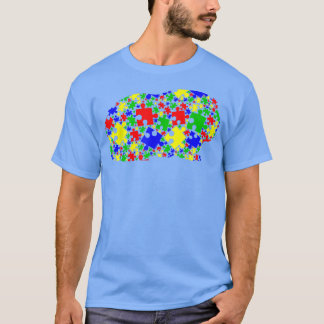 Funny Guinea Pig Puzzle Animals Lover Autism Aware Tシャツ