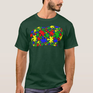 Funny Guinea pig Puzzle Animals Lover Autism Aware Tシャツ
