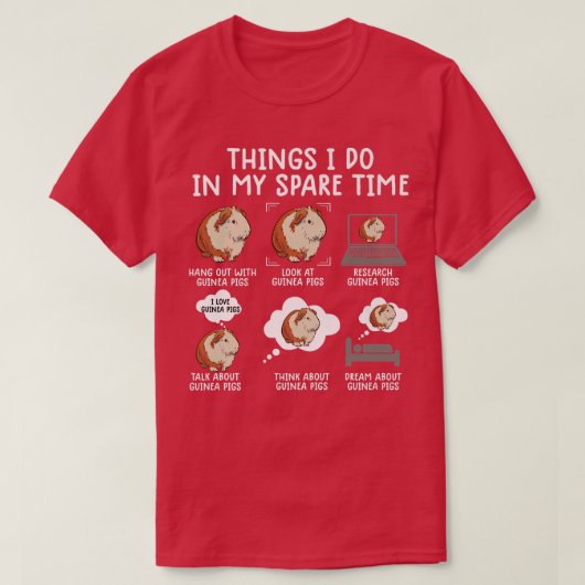 Funny Guinea Pig Shirt Srcastic Humor Guinea Pig P Tシャツ (デザイン正面)