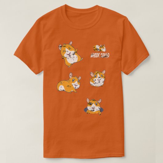 Funny Guinea SquadGuinea Pig  Tシャツ (デザイン正面)