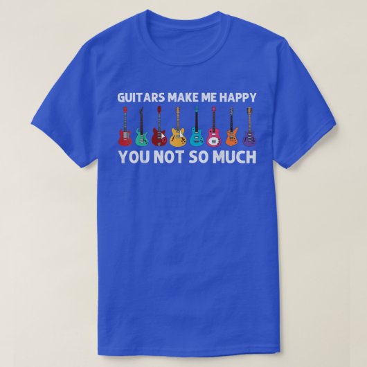 Funny Guitar Art Men Women Guitar Player Music Ins Tシャツ (デザイン正面)