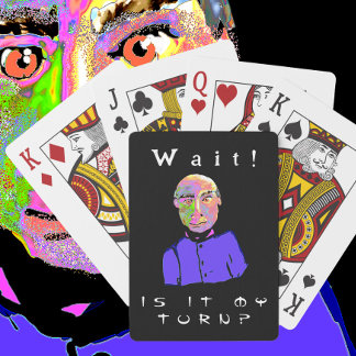 Funny Guy, My Turn Personalize Text トランプ