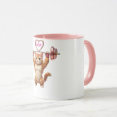 Funny Gym Cat Mom Mug – Mother’s Day Gift マグカップ (正面右)