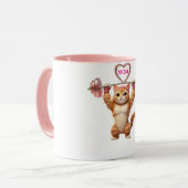 Funny Gym Cat Mom Mug – Mother’s Day Gift マグカップ (正面左)