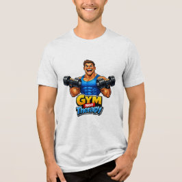 Funny Gym Lifestyle Artwork – Workout Humor トライブレンドTシャツ