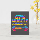 Funny Gym Meme 67  カード (黄色い花)