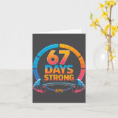 Funny Gym Meme 67  カード (黄色い花)