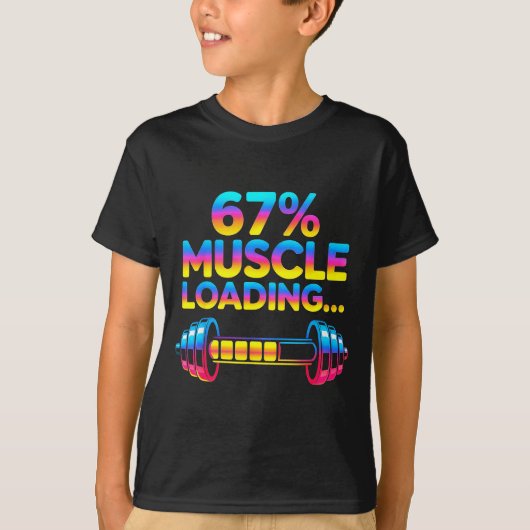 Funny Gym Meme 67  Tシャツ (正面)