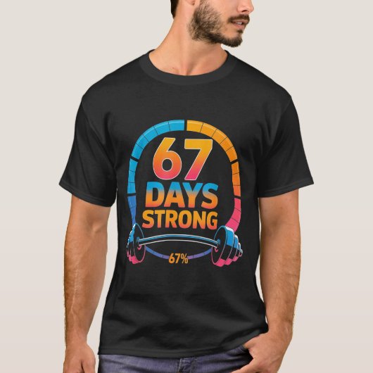 Funny Gym Meme 67  Tシャツ (正面)