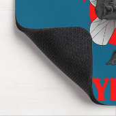 Funny Gym Mothman Shirt Cryptid Let's Get Ryptid G マウスパッド (コーナー)