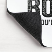 Funny Gym Motivational Shut Up Body You're Fine  マウスパッド (コーナー)