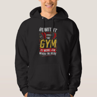 Funny Gym PNG Admit It パーカ