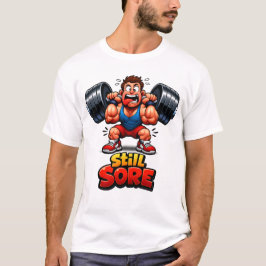 Funny Gym T-Shirt Design Bodybuilding Workout Meme Tシャツ