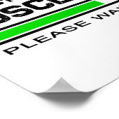 Funny Gym Workout Tee downloading And Installing M ポスター (角)