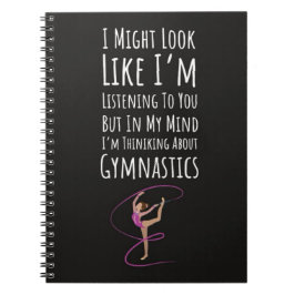 Funny Gymnastics Team Gifts Sport Teen Girls Women ノートブック
