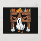 funny halloween ポストカード (正面)