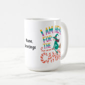 Funny Halloween Candy Lover Witch Cute  コーヒーマグカップ (正面右)