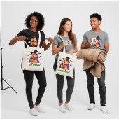 Funny Halloween Capybara “Cappy Ever After" トートバッグ