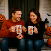 Funny Halloween Capybara “Cappy Halloween” Spooky コーヒーマグカップ