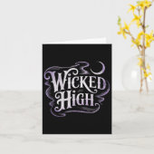 Funny Halloween Costumes Witchy Gift For Thead カード (黄色い花)