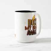 Funny Halloween Franky’s Stein Monster Coffee Mug ツートーンマグカップ (正面右)