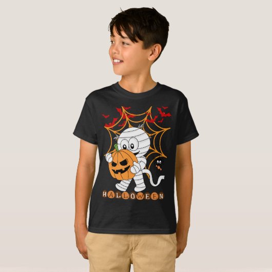 Funny Halloween kids Tシャツ (正面フル)