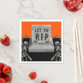 Funny Halloween Party スタンダードカクテルナプキン (インサイチュ)