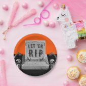 Funny Halloween Party Paper Plates ペーパープレート (パーティー)