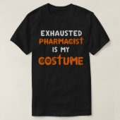 Funny Halloween Pharmacy Team Humor Pharmacist Cos Tシャツ (デザイン正面)
