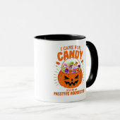 Funny Halloween Pumpkin Mug マグカップ (正面右)