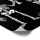 Funny Halloween Skeleton I Found Humerus Humorous  ポスター (角)