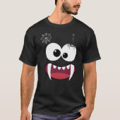 funny halloween spider tee tシャツ (正面)